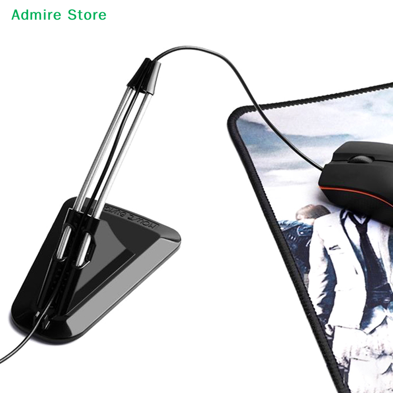 Mouse Bungee Holder - Neuer Mauskabelhalter, hochwertiger Maus-Bungee-Kabelclip, Kabel-Organizer, flexibel