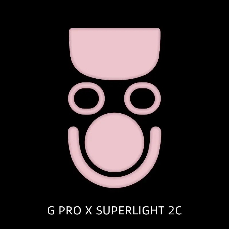 Logitech Mouse G Pro X Superlight - ICE/Yanzi Rosa Mausfüße Mausgleiter für Logitech