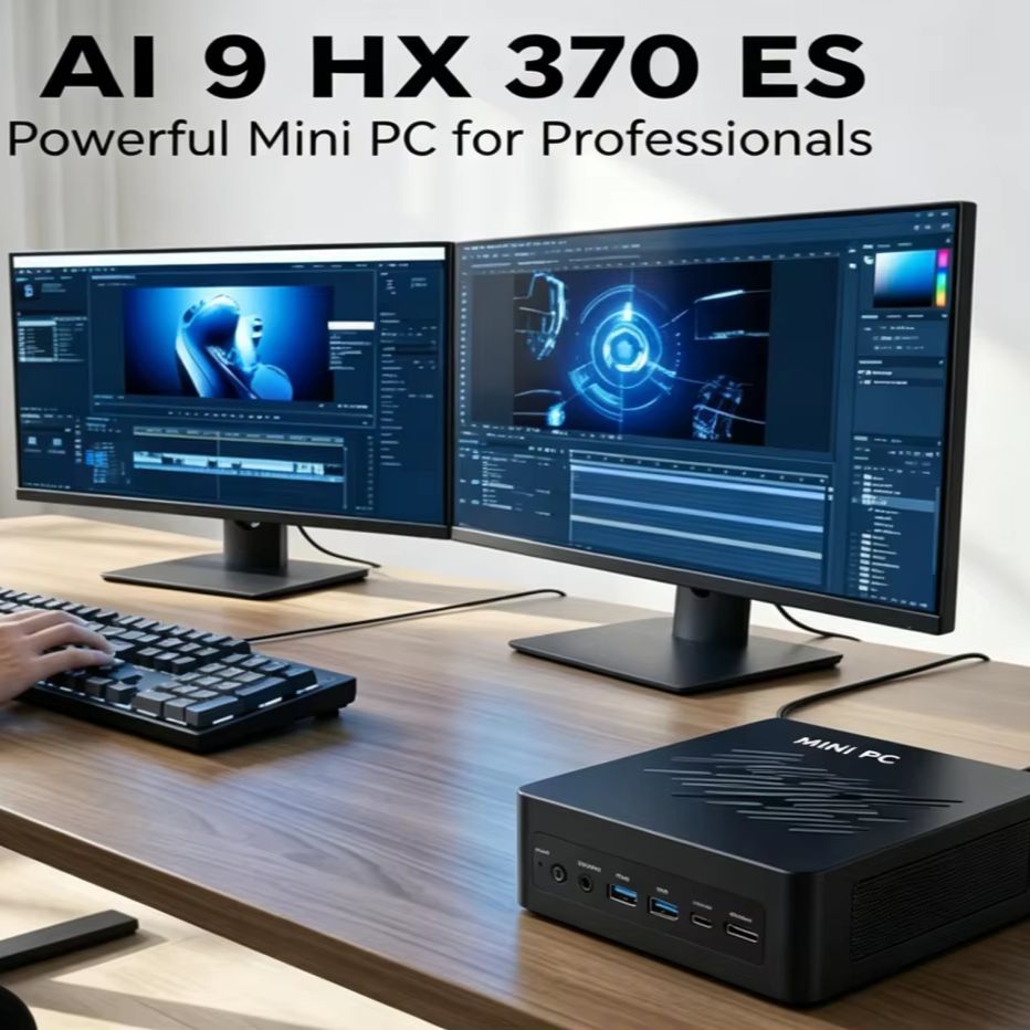 Pc Gaming Ryzen - KI-Mini-PC mit AMD Ryzen AI 9