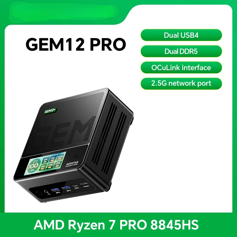 Pc Gaming Ryzen - GEM12 Pro Mini-PC Ryzen 7 PRO