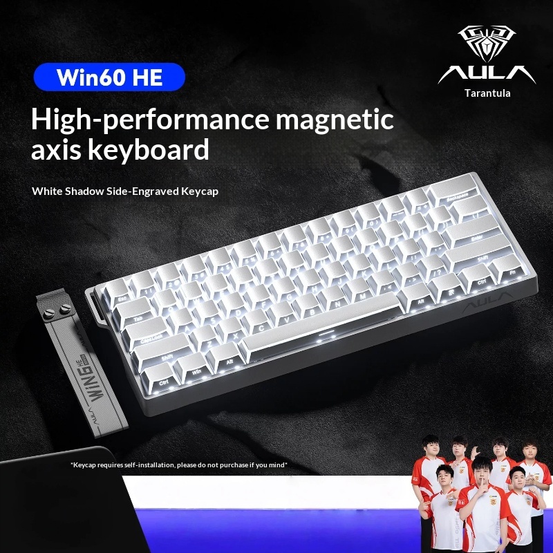 Pc Gaming Zone - Aula Win60 Mechanische Tastatur mit Magnetschaltern,