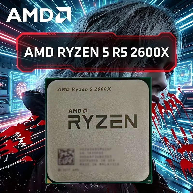 AMD R5 2600X 12nm Unboxed-Proz – Pc Gaming Ryzen Bewertung und Preis