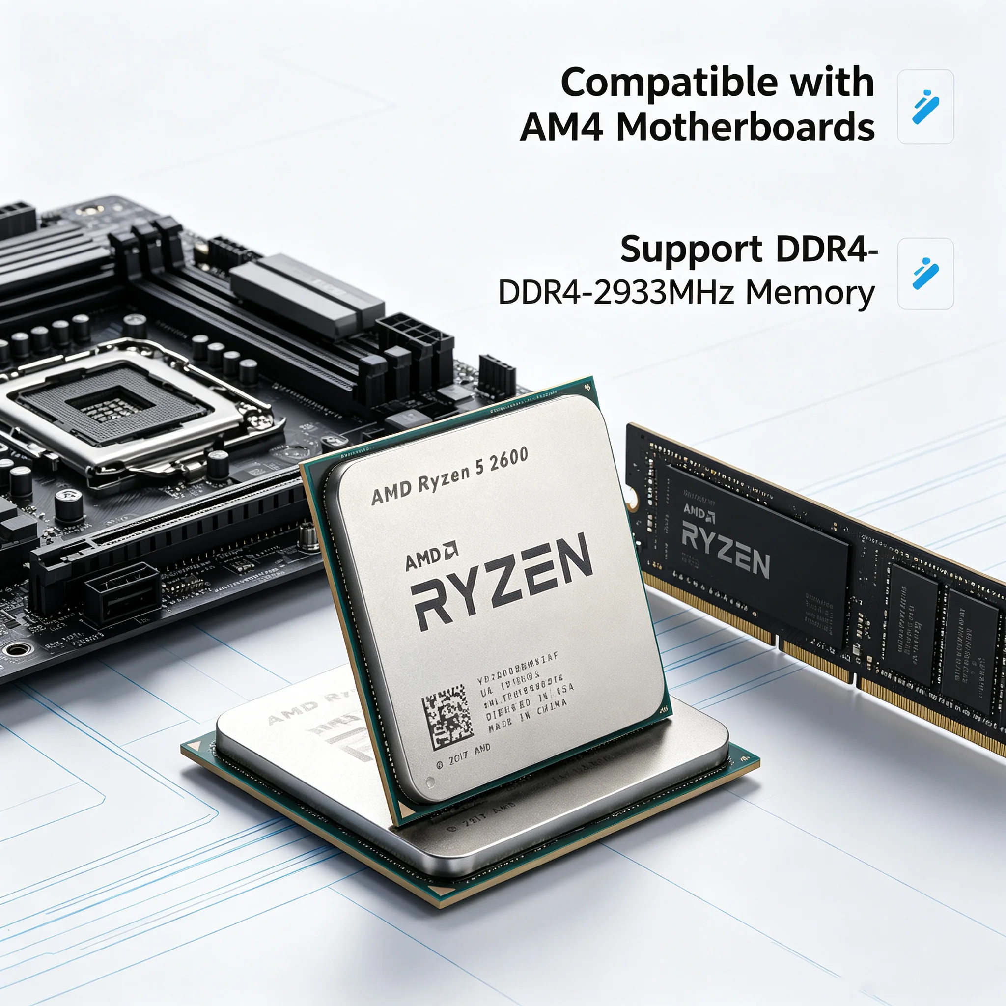 Universeller AM4-Sockel-Prozes – Pc Gaming Entry Level Bewertung und Preis