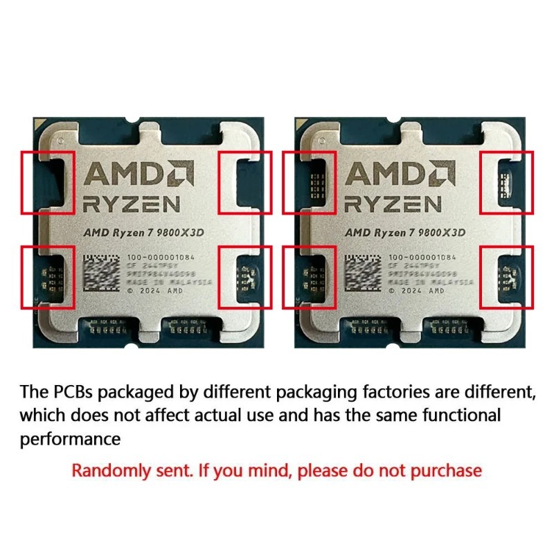 AMD Ryzen 7 9800X3D PC-Prozess – Pc Gaming Ryzen Bewertung und Preis