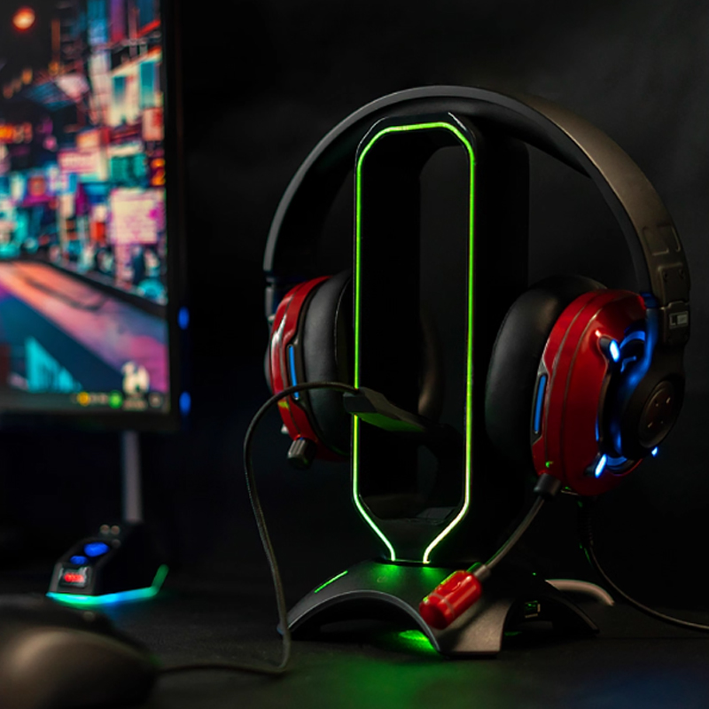 RGB-Headset-Ständer mit Maus,  – Mouse Bungee Holder Bewertung und Preis