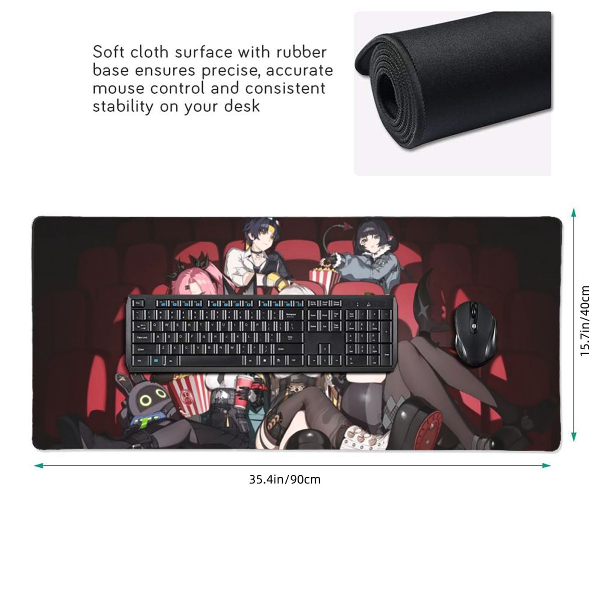 Großes Mauspad für Zenless Zon – Pc Gaming Zone Bewertung und Preis