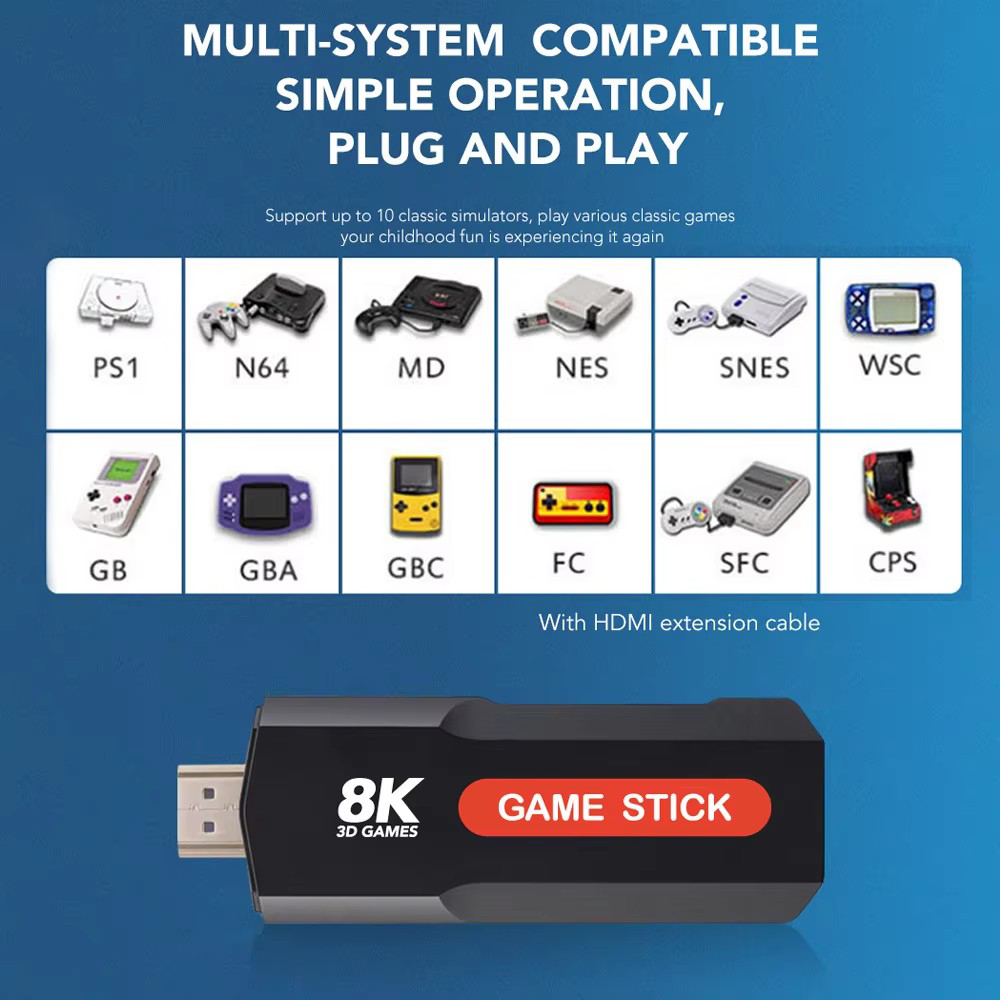X2 Game Stick HD 4K 8K 3D Kons – Pc Gaming Emulator Bewertung und Preis